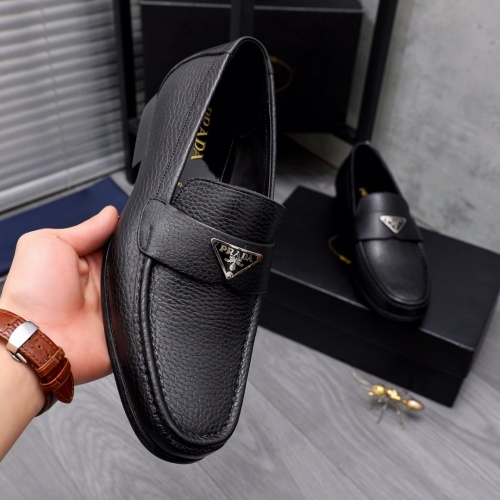 Cheap Prada Leather Shoes For Men #1058165 Replica Wholesale [$98.00 USD] [ITEM#1058165] on Replica Prada Leather Shoes