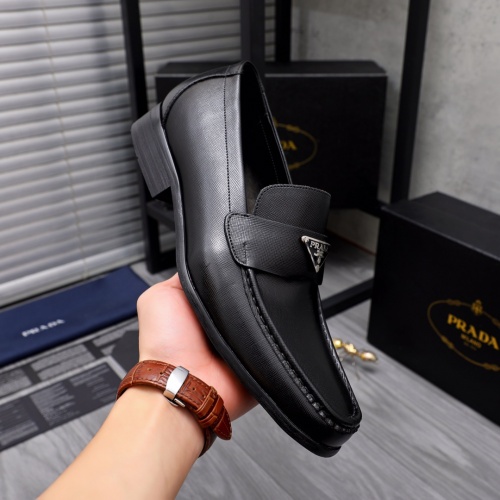 Cheap Prada Leather Shoes For Men #1058166 Replica Wholesale [$98.00 USD] [ITEM#1058166] on Replica Prada Leather Shoes