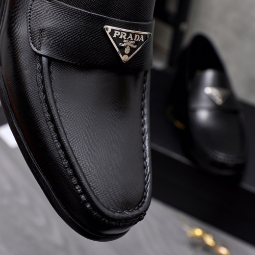 Cheap Prada Leather Shoes For Men #1058166 Replica Wholesale [$98.00 USD] [ITEM#1058166] on Replica Prada Leather Shoes
