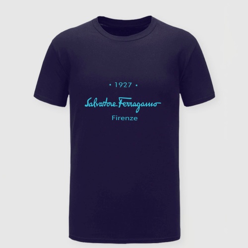 Cheap Salvatore Ferragamo T-Shirts Short Sleeved For Men #1058191 Replica Wholesale [$25.00 USD] [ITEM#1058191] on Replica Salvatore Ferragamo T-Shirts