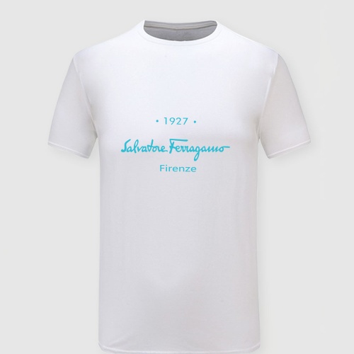 Cheap Salvatore Ferragamo T-Shirts Short Sleeved For Men #1058193 Replica Wholesale [$25.00 USD] [ITEM#1058193] on Replica Salvatore Ferragamo T-Shirts