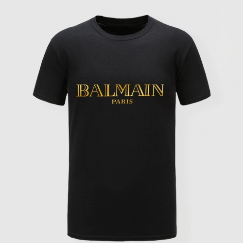 Cheap Balmain T-Shirts Short Sleeved For Men #1058266 Replica Wholesale [$25.00 USD] [ITEM#1058266] on Replica Balmain T-Shirts