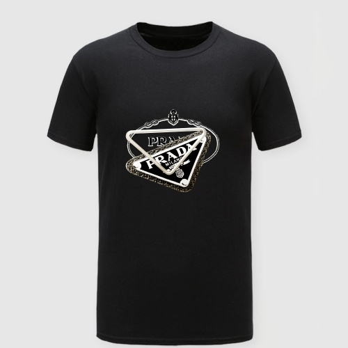 Cheap Prada T-Shirts Short Sleeved For Men #1058388 Replica Wholesale [$25.00 USD] [ITEM#1058388] on Replica Prada T-Shirts