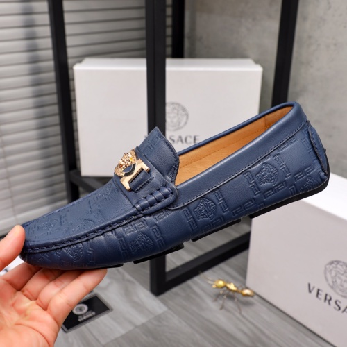 Cheap Versace Leather Shoes For Men #1058597 Replica Wholesale [$68.00 USD] [ITEM#1058597] on Replica Versace Leather Shoes