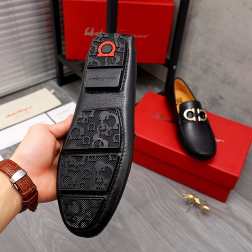 Cheap Salvatore Ferragamo Leather Shoes For Men #1058660 Replica Wholesale [$68.00 USD] [ITEM#1058660] on Replica Salvatore Ferragamo Leather Shoes