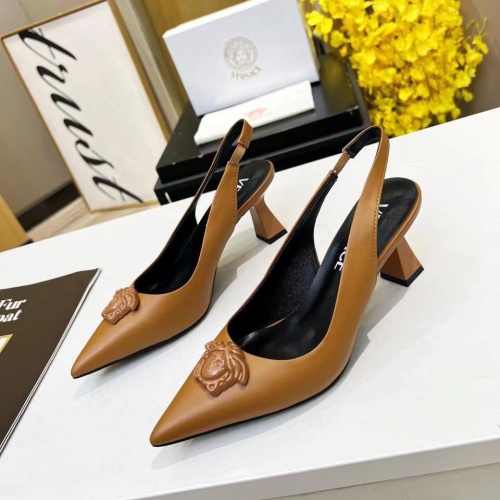 Cheap Versace Sandal For Women #1059222 Replica Wholesale [$76.00 USD] [ITEM#1059222] on Replica Versace Sandal