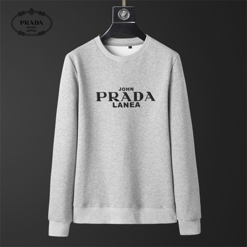 Cheap Prada Hoodies Long Sleeved For Men #1060014 Replica Wholesale [$39.00 USD] [ITEM#1060014] on Replica Prada Hoodies