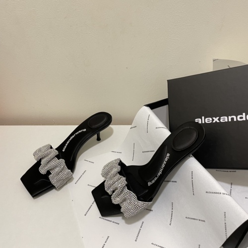 Cheap Alexander Wang Slippers For Women #1060326 Replica Wholesale [$64.00 USD] [ITEM#1060326] on Replica Alexander Wang Slippers