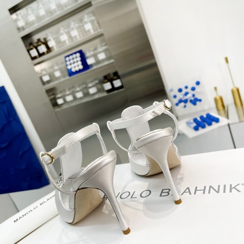 Cheap Manolo Blahnik Sandals For Women #1060928 Replica Wholesale [$118.00 USD] [ITEM#1060928] on Replica Manolo Blahnik Sandals