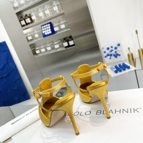 Cheap Manolo Blahnik Sandals For Women #1060929 Replica Wholesale [$118.00 USD] [ITEM#1060929] on Replica Manolo Blahnik Sandals