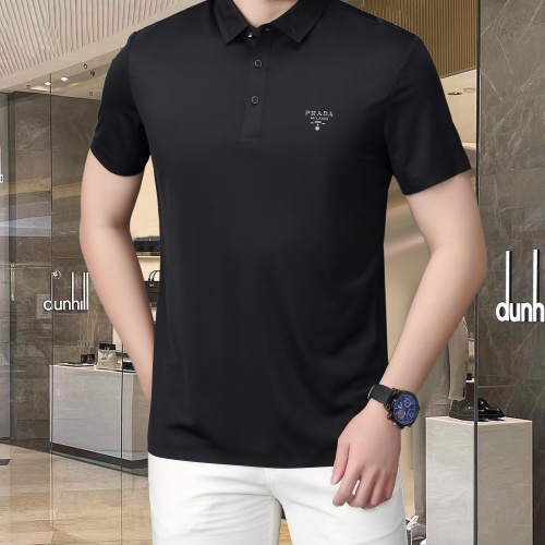 Cheap Prada T-Shirts Short Sleeved For Men #1061459 Replica Wholesale [$39.00 USD] [ITEM#1061459] on Replica Prada T-Shirts