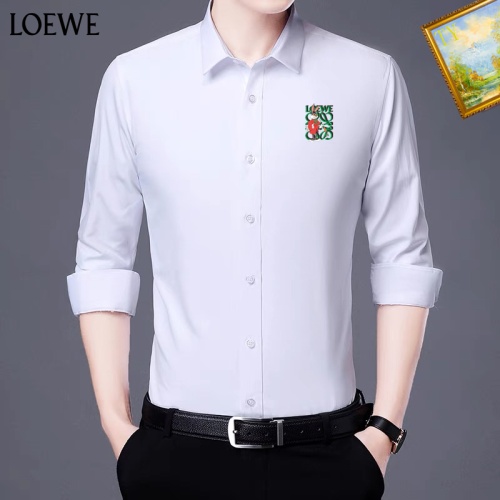 Cheap LOEWE Shirts Long Sleeved For Men #1061570 Replica Wholesale [$40.00 USD] [ITEM#1061570] on Replica LOEWE Shirts