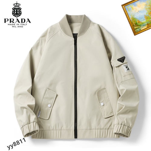 Cheap Prada New Jackets Long Sleeved For Men #1061683 Replica Wholesale [$60.00 USD] [ITEM#1061683] on Replica Prada Jackets