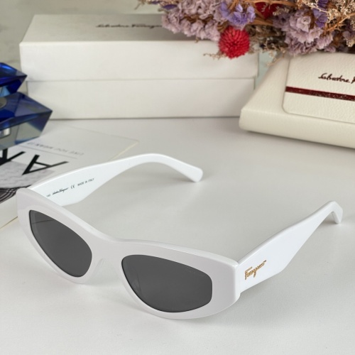 Cheap Salvatore Ferragamo AAA Quality Sunglasses #1062280 Replica Wholesale [$60.00 USD] [ITEM#1062280] on Replica Salvatore Ferragamo AAA Quality Sunglasses