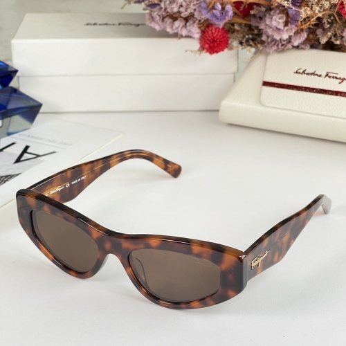 Cheap Salvatore Ferragamo AAA Quality Sunglasses #1062283 Replica Wholesale [$60.00 USD] [ITEM#1062283] on Replica Salvatore Ferragamo AAA Quality Sunglasses