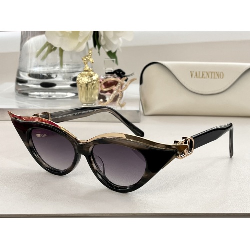 Cheap Valentino AAA Quality Sunglasses #1062336 Replica Wholesale [$64.00 USD] [ITEM#1062336] on Replica Valentino AAA Quality Sunglasses