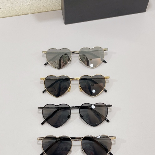 Cheap Yves Saint Laurent YSL AAA Quality Sunglasses #1062487 Replica Wholesale [$56.00 USD] [ITEM#1062487] on Replica Yves Saint Laurent YSL AAA Quality Sunglasses