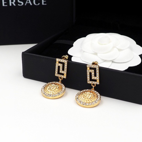 Cheap Versace Earrings For Women #1062527 Replica Wholesale [$29.00 USD] [ITEM#1062527] on Replica Versace Earrings