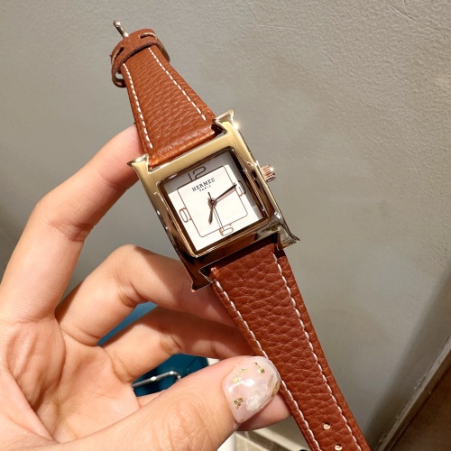 Cheap Hermes Watches For Women #1062535 Replica Wholesale [$27.00 USD] [ITEM#1062535] on Replica Hermes Watches