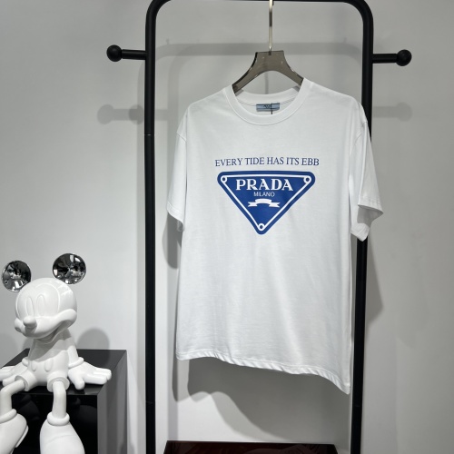 Cheap Prada T-Shirts Short Sleeved For Men #1062909 Replica Wholesale [$36.00 USD] [ITEM#1062909] on Replica Prada T-Shirts