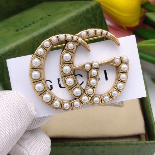 Cheap Gucci Brooches For Women #1063085 Replica Wholesale [$32.00 USD] [ITEM#1063085] on Replica Gucci Brooches