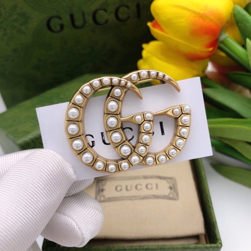 Cheap Gucci Brooches For Women #1063085 Replica Wholesale [$32.00 USD] [ITEM#1063085] on Replica Gucci Brooches