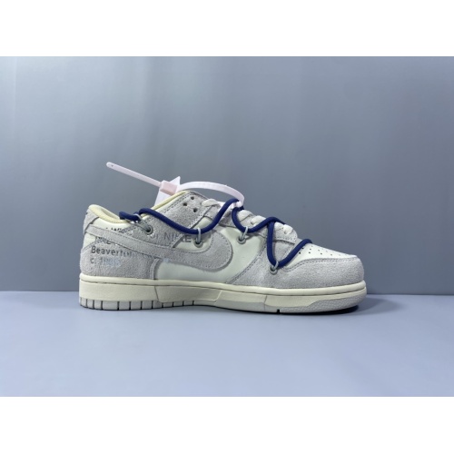 Cheap Nike &amp; Off-White Dunk-Low For Women #1063589 Replica Wholesale [$108.00 USD] [ITEM#1063589] on Replica Nike &amp; Off-White Dunk-Low