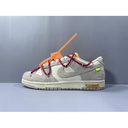 Cheap Nike &amp; Off-White Dunk-Low For Women #1063593 Replica Wholesale [$108.00 USD] [ITEM#1063593] on Replica Nike &amp; Off-White Dunk-Low