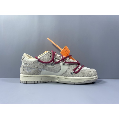 Cheap Nike &amp; Off-White Dunk-Low For Women #1063593 Replica Wholesale [$108.00 USD] [ITEM#1063593] on Replica Nike &amp; Off-White Dunk-Low
