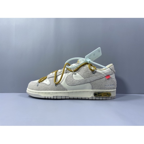 Cheap Nike &amp; Off-White Dunk-Low For Women #1063596 Replica Wholesale [$108.00 USD] [ITEM#1063596] on Replica Nike &amp; Off-White Dunk-Low