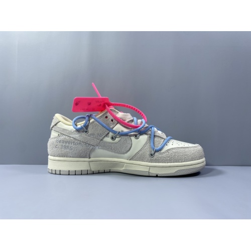 Cheap Nike &amp; Off-White Dunk-Low For Men #1063597 Replica Wholesale [$108.00 USD] [ITEM#1063597] on Replica Nike &amp; Off-White Dunk-Low