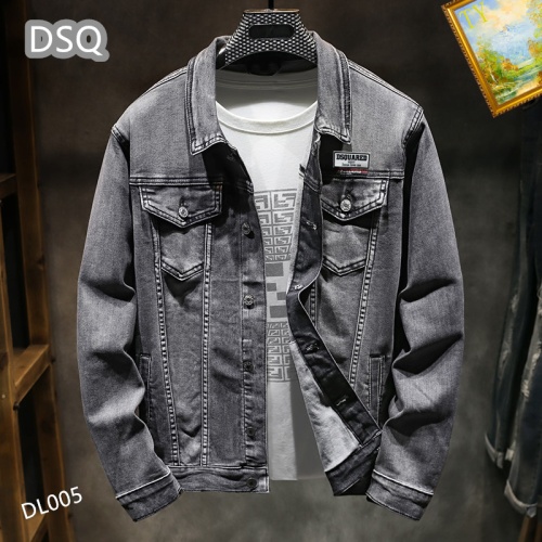 Cheap Dsquared Jackets Long Sleeved For Men #1063713 Replica Wholesale [$60.00 USD] [ITEM#1063713] on Replica Dsquared Jackets
