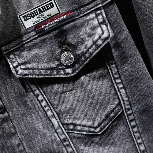Cheap Dsquared Jackets Long Sleeved For Men #1063713 Replica Wholesale [$60.00 USD] [ITEM#1063713] on Replica Dsquared Jackets