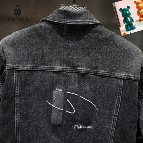 Cheap Prada New Jackets Long Sleeved For Men #1063715 Replica Wholesale [$60.00 USD] [ITEM#1063715] on Replica Prada Jackets