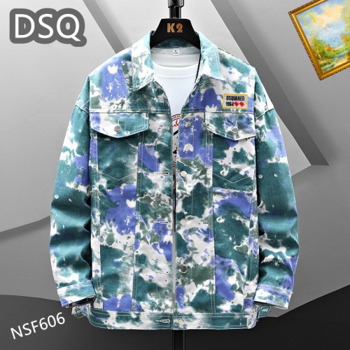 Cheap Dsquared Jackets Long Sleeved For Men #1063759 Replica Wholesale [$60.00 USD] [ITEM#1063759] on Replica Dsquared Jackets