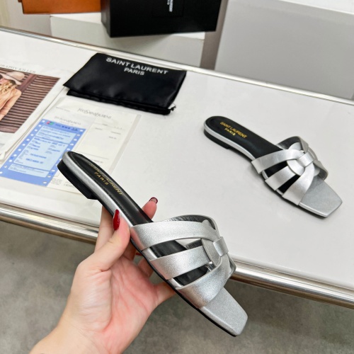Cheap Yves Saint Laurent YSL Slippers For Women #1064078 Replica Wholesale [$80.00 USD] [ITEM#1064078] on Replica Yves Saint Laurent YSL Slippers