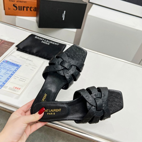 Cheap Yves Saint Laurent YSL Slippers For Women #1064091 Replica Wholesale [$80.00 USD] [ITEM#1064091] on Replica Yves Saint Laurent YSL Slippers