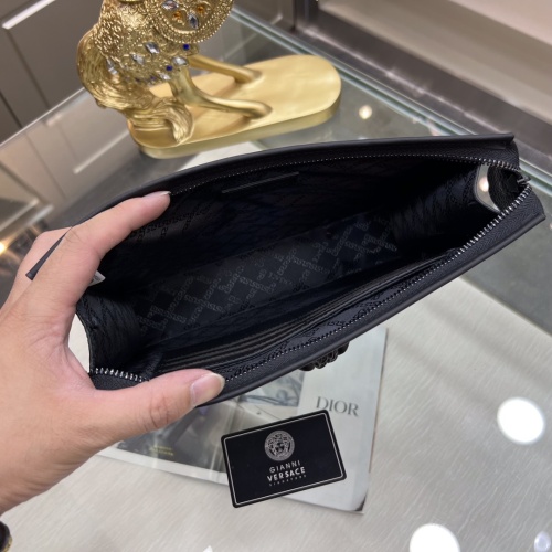 Cheap Versace AAA Man Wallets #1064101 Replica Wholesale [$85.00 USD] [ITEM#1064101] on Replica Versace AAA Man Wallets