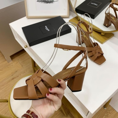 Cheap Yves Saint Laurent YSL Sandal For Women #1064359 Replica Wholesale [$96.00 USD] [ITEM#1064359] on Replica Yves Saint Laurent YSL Sandal