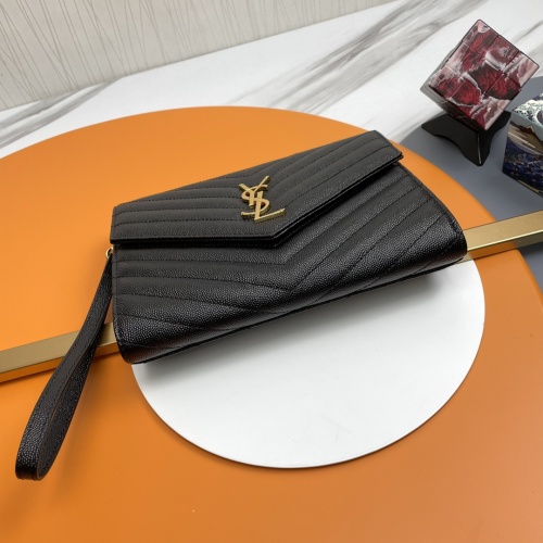 Cheap Yves Saint Laurent AAA Quality Wallets For Women #1064648 Replica Wholesale [$125.00 USD] [ITEM#1064648] on Replica Yves Saint Laurent AAA Wallets