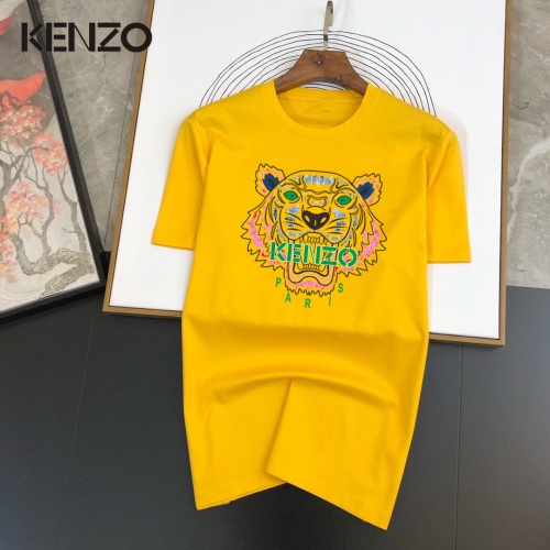 Cheap Kenzo T-Shirts Short Sleeved For Unisex #1064743 Replica Wholesale [$25.00 USD] [ITEM#1064743] on Replica Kenzo T-Shirts