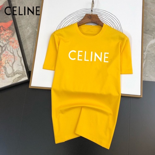 Cheap Celine T-Shirts Short Sleeved For Unisex #1064782 Replica Wholesale [$25.00 USD] [ITEM#1064782] on Replica Celine T-Shirts