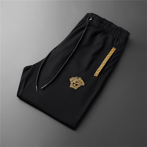 Cheap Versace Tracksuits Short Sleeved For Men #1064851 Replica Wholesale [$68.00 USD] [ITEM#1064851] on Replica Versace Tracksuits