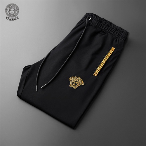 Cheap Versace Tracksuits Short Sleeved For Men #1064853 Replica Wholesale [$68.00 USD] [ITEM#1064853] on Replica Versace Tracksuits