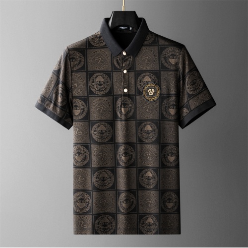 Cheap Versace Tracksuits Short Sleeved For Men #1065078 Replica Wholesale [$68.00 USD] [ITEM#1065078] on Replica Versace Tracksuits