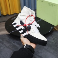 Cheap Off-White High Tops Shoes For Men #1056672 Replica Wholesale [$102.00 USD] [ITEM#1056672] on Replica Off-White High Tops Shoes