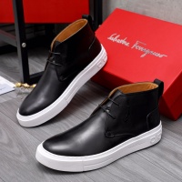 Cheap Salvatore Ferragamo High Tops Shoes For Men #1059312 Replica Wholesale [$102.00 USD] [ITEM#1059312] on Replica Salvatore Ferragamo High Tops Shoes