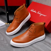 Salvatore Ferragamo High Tops Shoes For Men #1059313