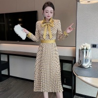 Cheap Louis Vuitton LV Dresses Short Sleeved For Women #1061479 Replica Wholesale [$100.00 USD] [ITEM#1061479] on Replica Louis Vuitton LV Dresses