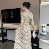Cheap Louis Vuitton LV Dresses Short Sleeved For Women #1061479 Replica Wholesale [$100.00 USD] [ITEM#1061479] on Replica Louis Vuitton LV Dresses